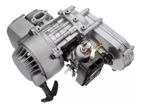 Imagen 3 de 3 de Motor 49cc 2t Completo Incluye Carburador Y Caja Reductora
