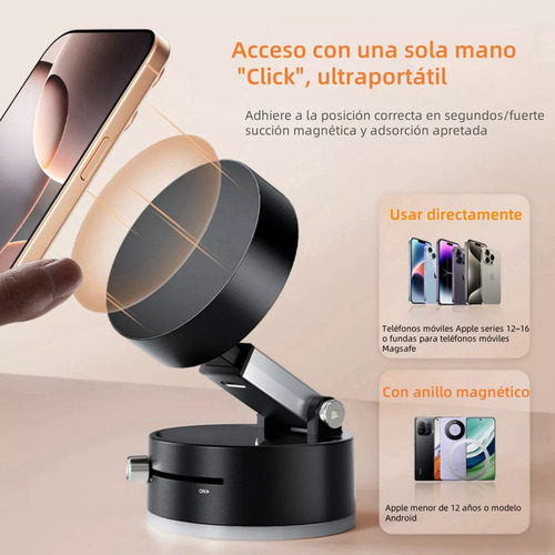 Wohingo Soporte Magnético Universal Para Teléfono Móvil En Coche Soporte Magnetico Celular Soporte Magnetico Auto Soporte Celular Soporte De Celular Base Celular Soporte Para Telefono