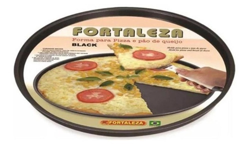 Forma De Pizza Italiana N35 - Fortaleza Cor Black