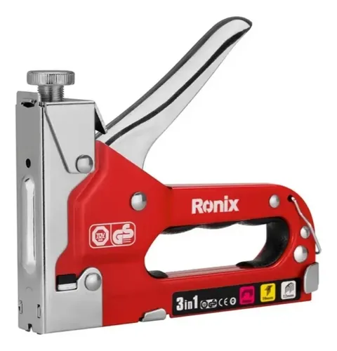 Engrampadora Manual Metálica Grapas Ronix