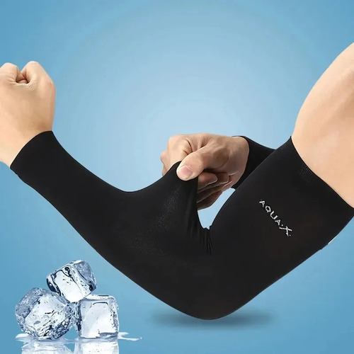 Pulsera Deportiva Ice Silk Para Correr, Protector Solar Para