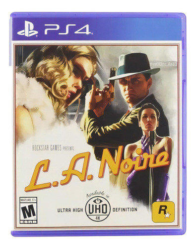 Jogo La Noire Ps4 Midia Fisica