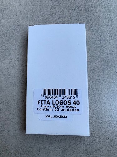 3cx - Fita Olivetti Logos 40 C/2 Roxo (total 6 Unid.)