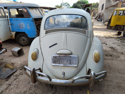 Fusca 1970 Para Restaurar Com Documentos Estrutura Boa