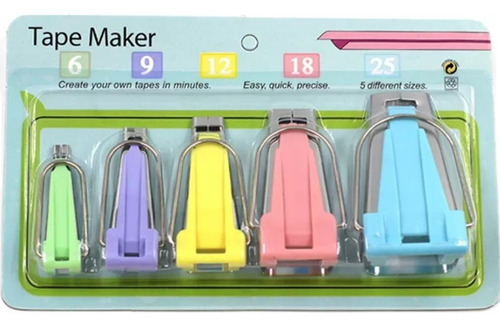Juego De Aparatos Para Hacer Cintas De Bies 5 Pzs (kit, Set)