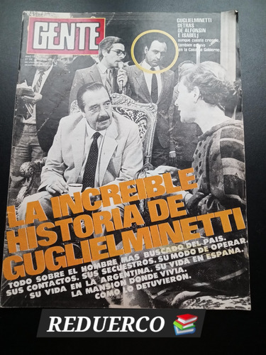 Gente 1040 Año 1985 Maradona Alfonsín Guglielminetti 27/6 E (Usado)