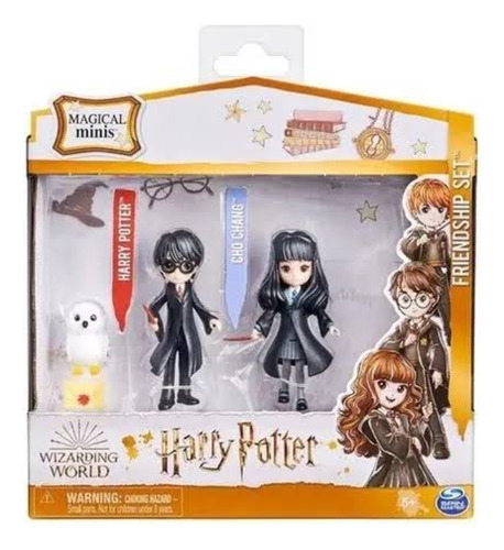 Figuras Magical Minis De Harry Potter Y Cho Chang