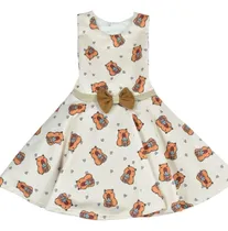 Comprar Vestido Capibara Para Niña, Dizfraz Capibara De Niña Redondo