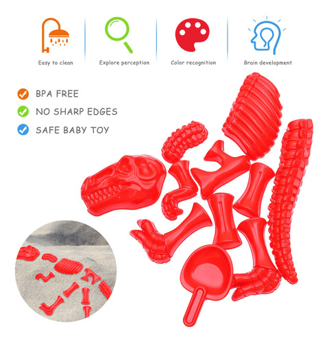 Molde De Juguetes Para Niños Jugando Con Arena