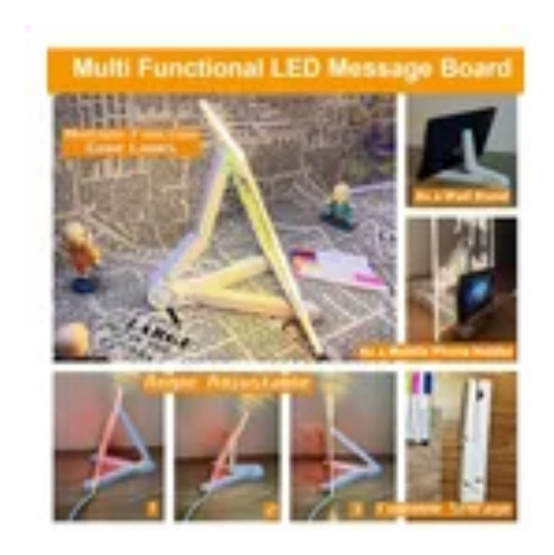 Tablero Dibujo For Niños Tableros Mágicos Emisores Luz Led