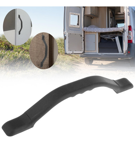 Barra De Asistencia Para Puertas De Entrada, Negro 28,5 Cm