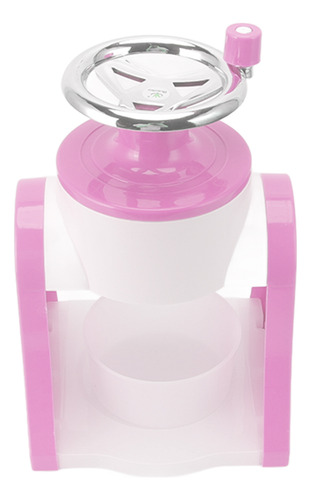 Máquina De Hielo Afeitado Con Manivela De Acero Inoxidable