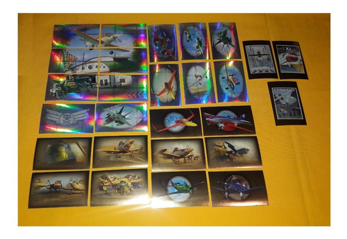 Aviones Planes Disney Album Panini Lote 26 Estampas Esp.