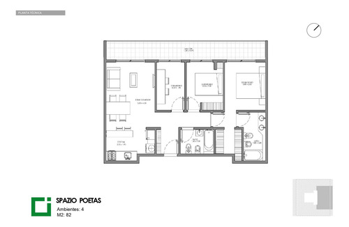 Departamento En Venta 2 Ambientes Devoto