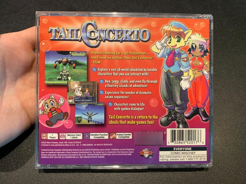 Tail Concerto Playstation Ps1 (Usado)
