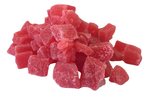 Anana Glaseada En Cubos Rojo 1 Kg