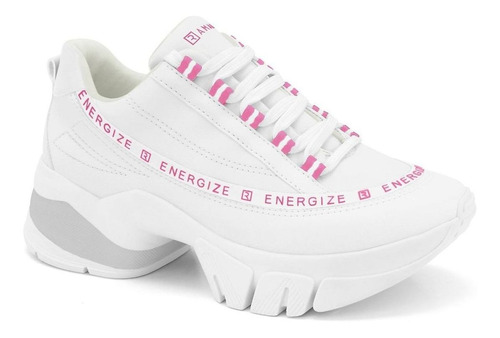 Tênis Feminino Ramarim Dad Chunky Sneaker 2180204 Pink