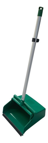 Recogedor De Basura Sistema Dual Fijo Y Plegable 30cm Verde