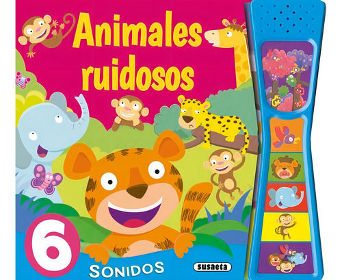 Animales Ruidosos, De Ediciones, Susaeta. Editorial Susaeta En Español