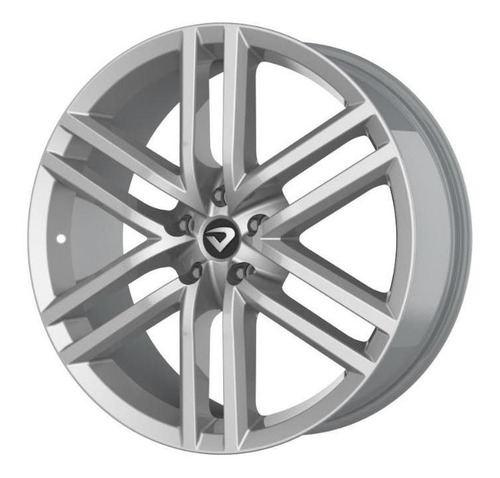 1x Roda New Strong Six 22 X8,5 5x112 Cor:prata B