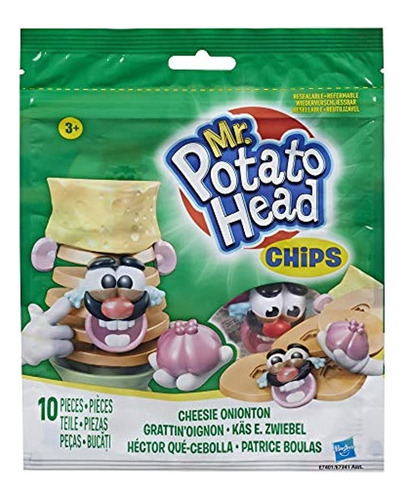 Mr Potato Head Chips: Juguete Cheesie Onionton Para Niños D