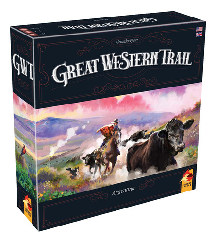 Eggertspiele Great Western Trail 2ª Edición Argentina Jue.