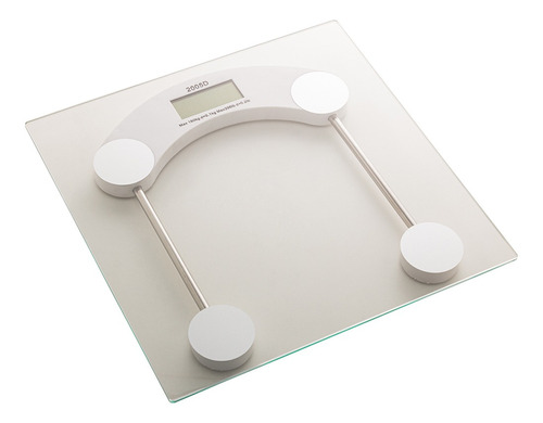 Balança Digital De Vidro Quadrada Para Banheiro 180kg