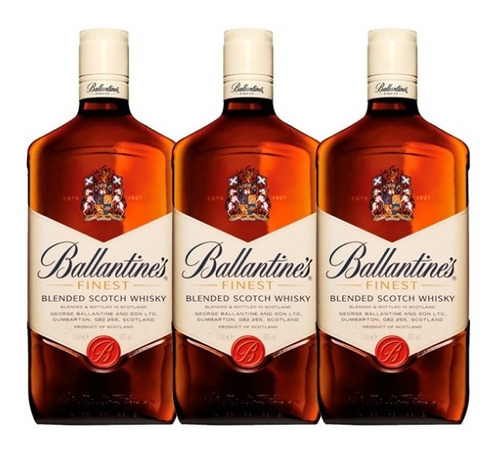 Pack Whisky Ballantines Finest 750ml X3 Uds.