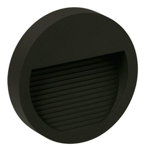 Led Sobreponer Vivion - Circular Ø9,5 3w Cálido - Negro