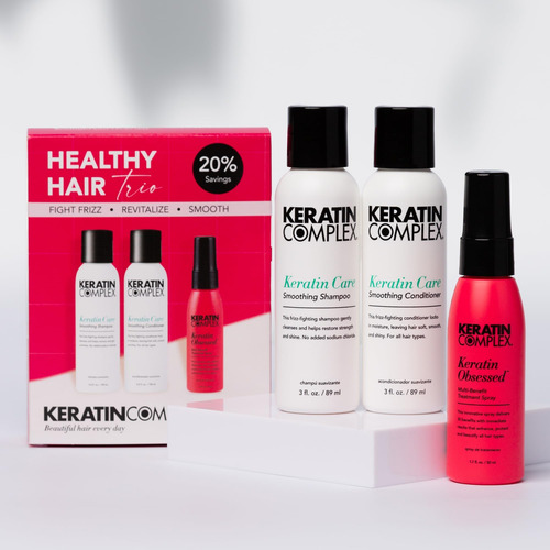 Shampoo Keratin Complex Healthy Hair Trio E Para The Y