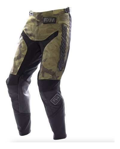 Pantalon Moto Mx Niño Fasthouse Grindhouse Camo