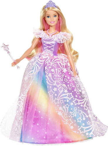 Barbie Princesa Vestido Brillante Baile Real De Dreamtopia 