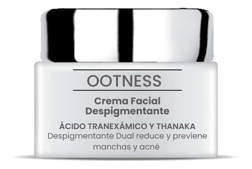 Crema Facial Despigmentante. Ácido Tranexámico Y Thanaka. Elimina Manchas, Paño y Acné