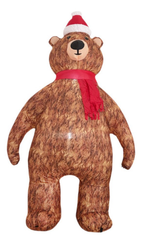 Juguete Inflable Navideño De 210 Cm, Decoración Para