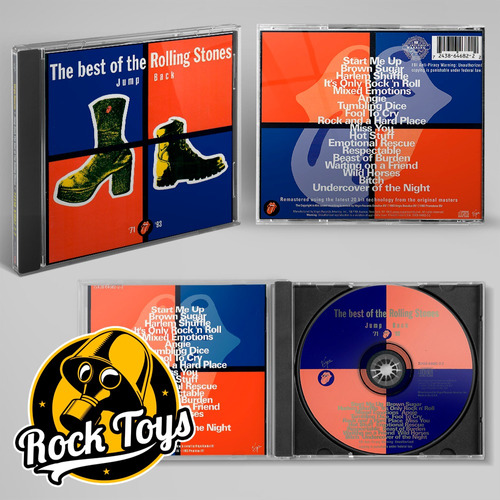 Rolling Stones - Jump Back 1993 Cd Vers. Usa (Reacondicionado)