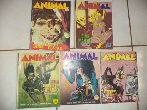 Animal Hq Lote Com 5 Edições
