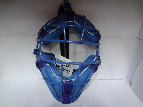 Careta De Catcher Alambron Acerado Adulto Palomares Genuino