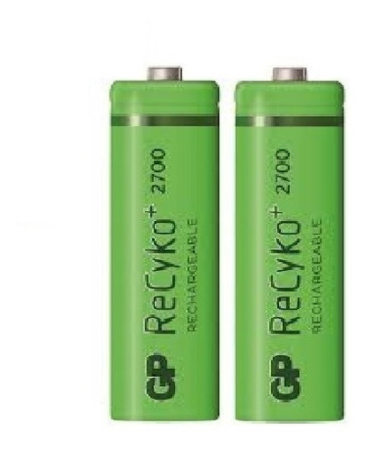 Gp Bateria Recargable Recyko Aa Selladas En Blister
