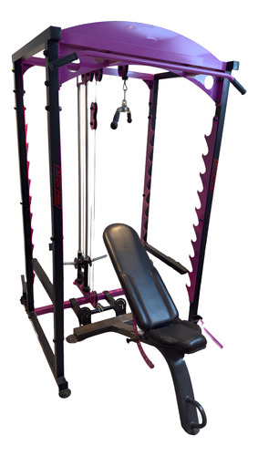 Jaula Potencia Gimnasio Lion Force Negro Negro