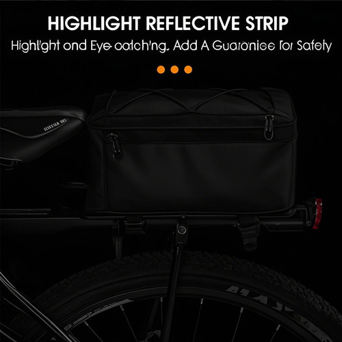 Bolsa Para Asientos Traseros De Bicicleta De 4 Litros, Bolsa