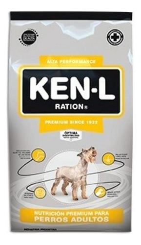 Alimento Ken-L Ration Premium Perros  adulto todos los tamaños sabor mix en bolsa de 22 kg