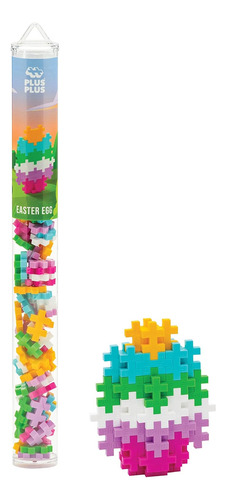 Plus Plus - Huevo De Pascua - Tubo De 70 Piezas, Construcció