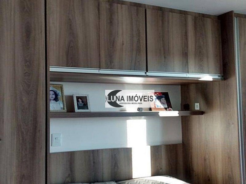 Imagem 12 de 15 de Cobertura Com 2 Dormitórios À Venda, 90 M² Por R$ 410.000,00 - Jardim Cambuí - Santo André/sp - Co0144