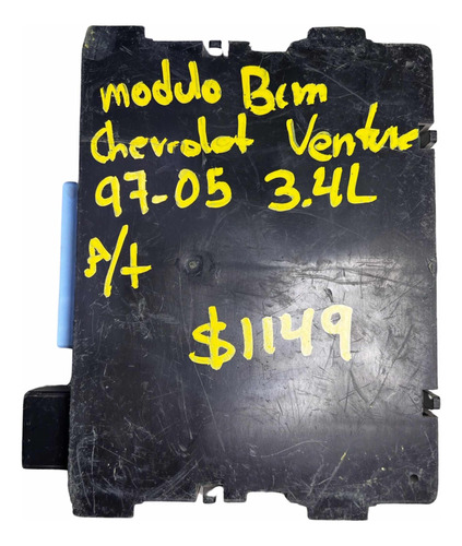 Módulo Bcm Chevrolet Venture 3.4l A/t 1997-2005    10427832