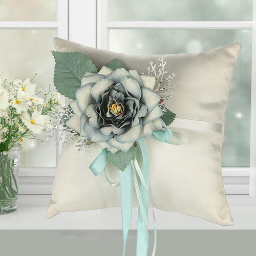 Cojín De Boda, Decoración De Cojín De Anillo, Almohadas