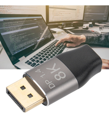 Imagen 7 de 10 de D0209 Mini Dp Al Adaptador Dp 8k A 60hz De Alta Definición