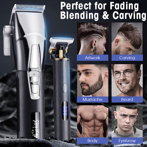 Máquina Cortadora De Cabello, Kit De Corte De Pelo, Set De A