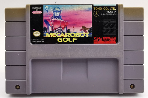 Mecarobot Golf Snes Nintendo * R G Gallery