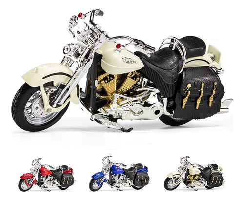 Colección De Coches De Metal En Miniatura Harley Davidson-pr