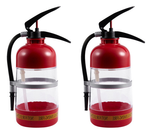2 Extintores De 2 Litros, Dispensadores De Vino Y Bebidas Color As Shown